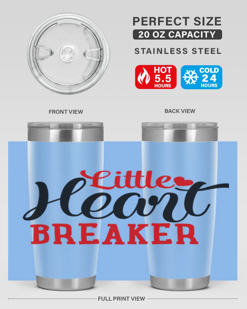 little heart breaker 76#- valentines day- Tumbler