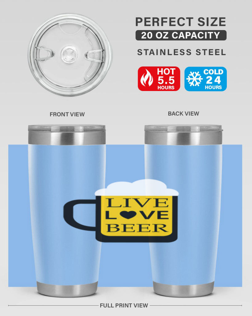 live love beer 63#- beer- Tumbler