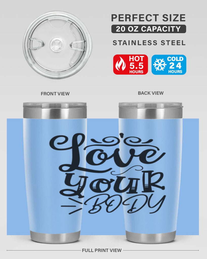 love your body 30#- gym- Tumbler