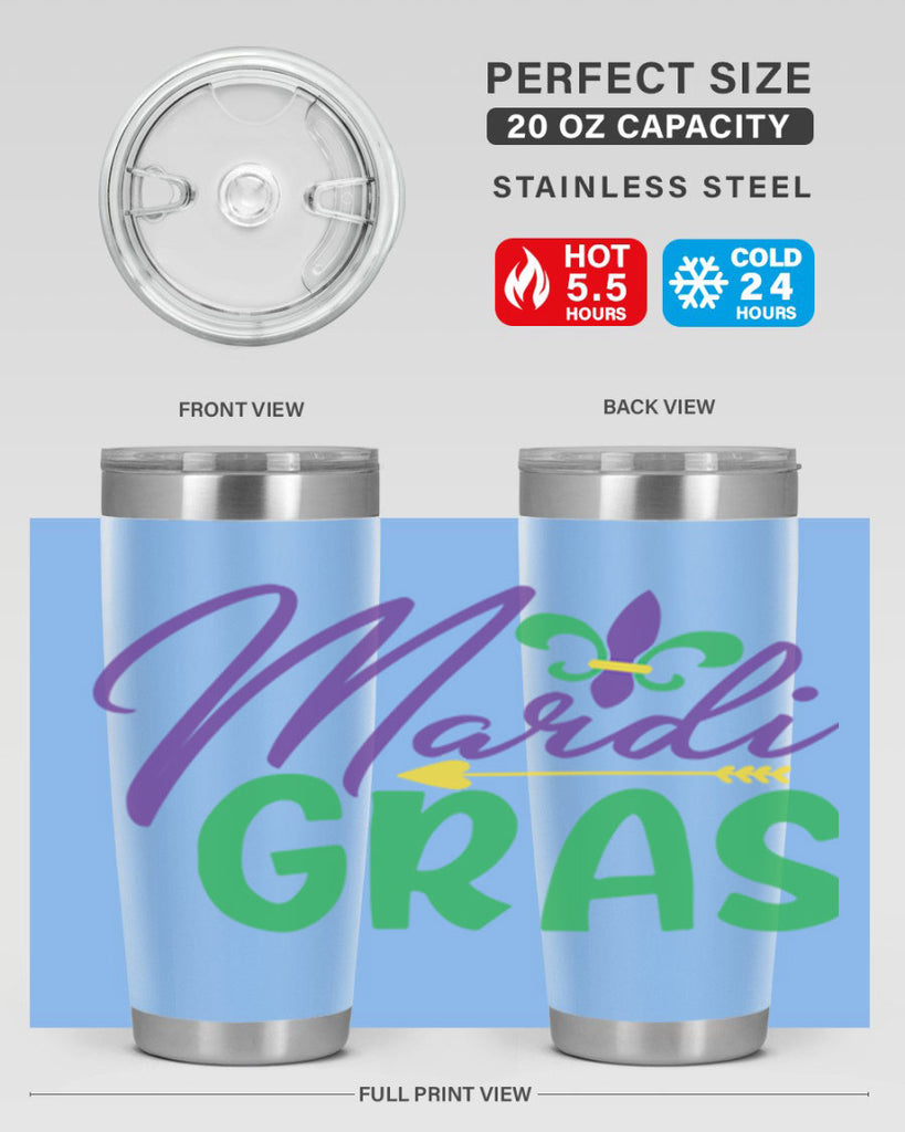 mardi gras 76#- mardi gras- Tumbler