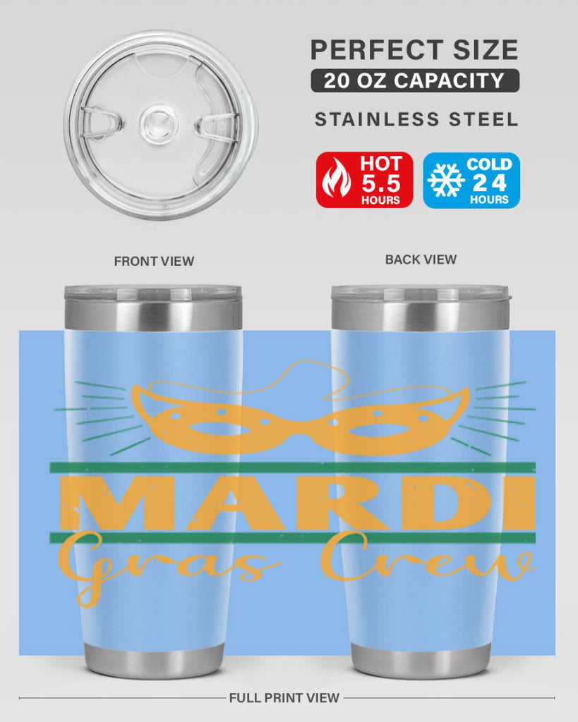 mardi gras crew 48#- mardi gras- Tumbler