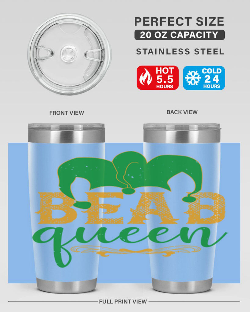 new orleans new me 42#- mardi gras- Tumbler