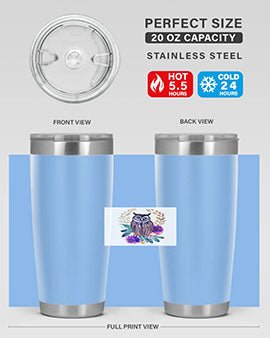 owl 17#- owl- Tumblers