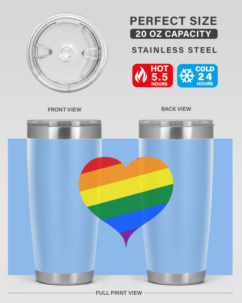 rainbow hear 8#- lgbt- Tumbler