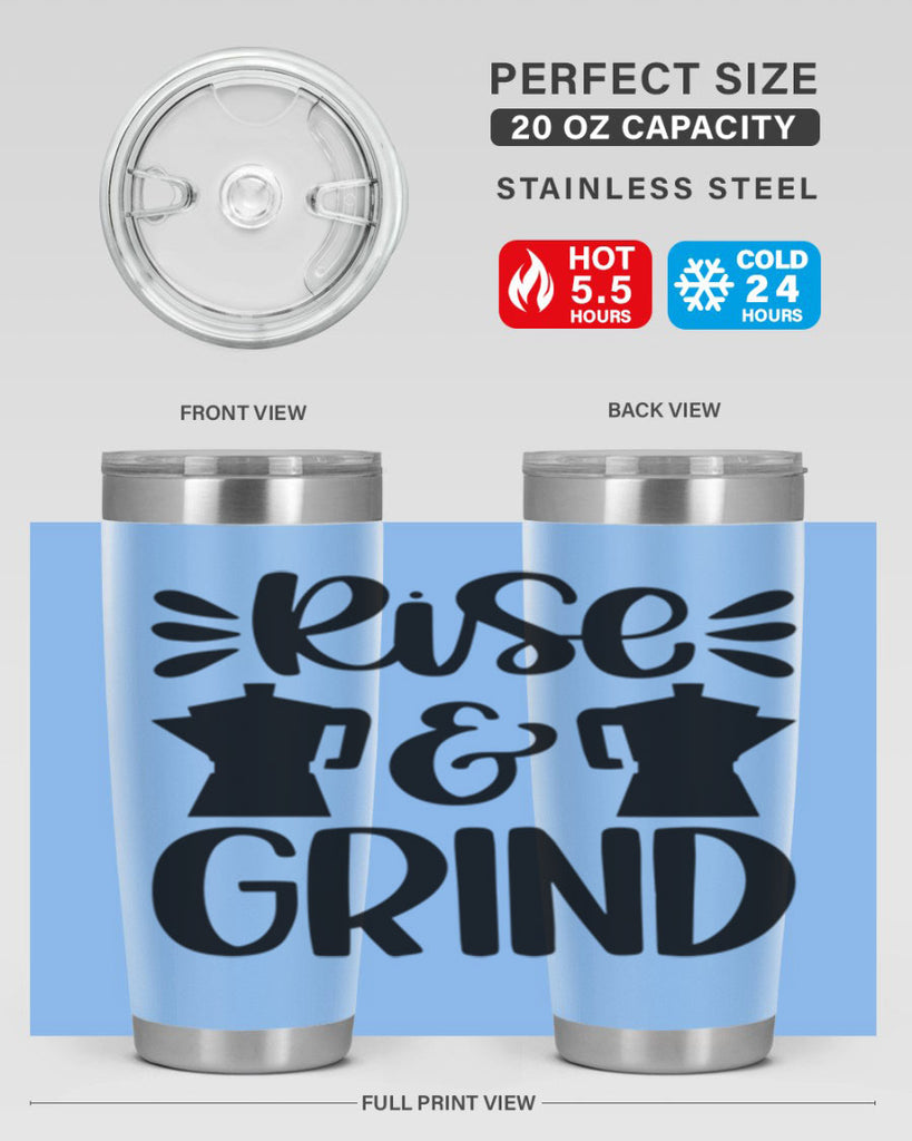 rise grind 40#- coffee- Tumbler