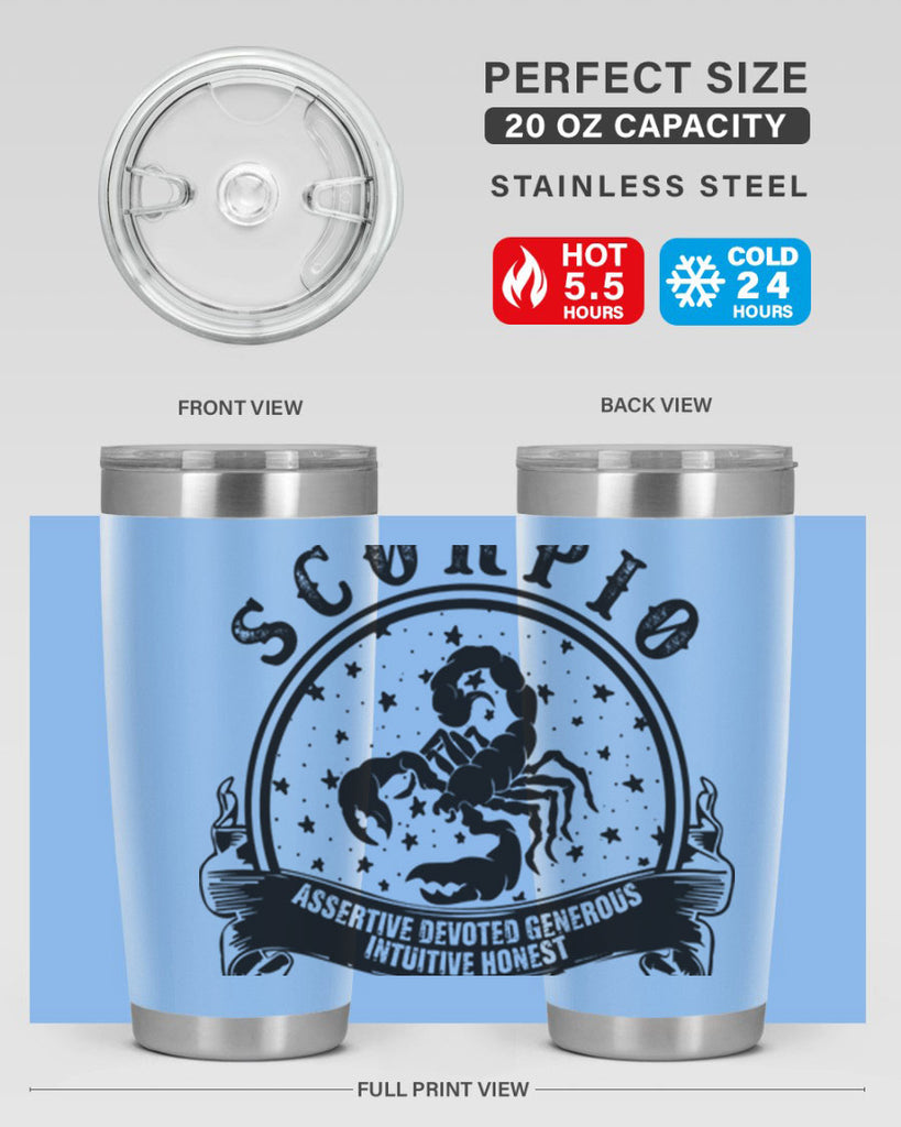 scorpio 29#- zodiac- Tumbler