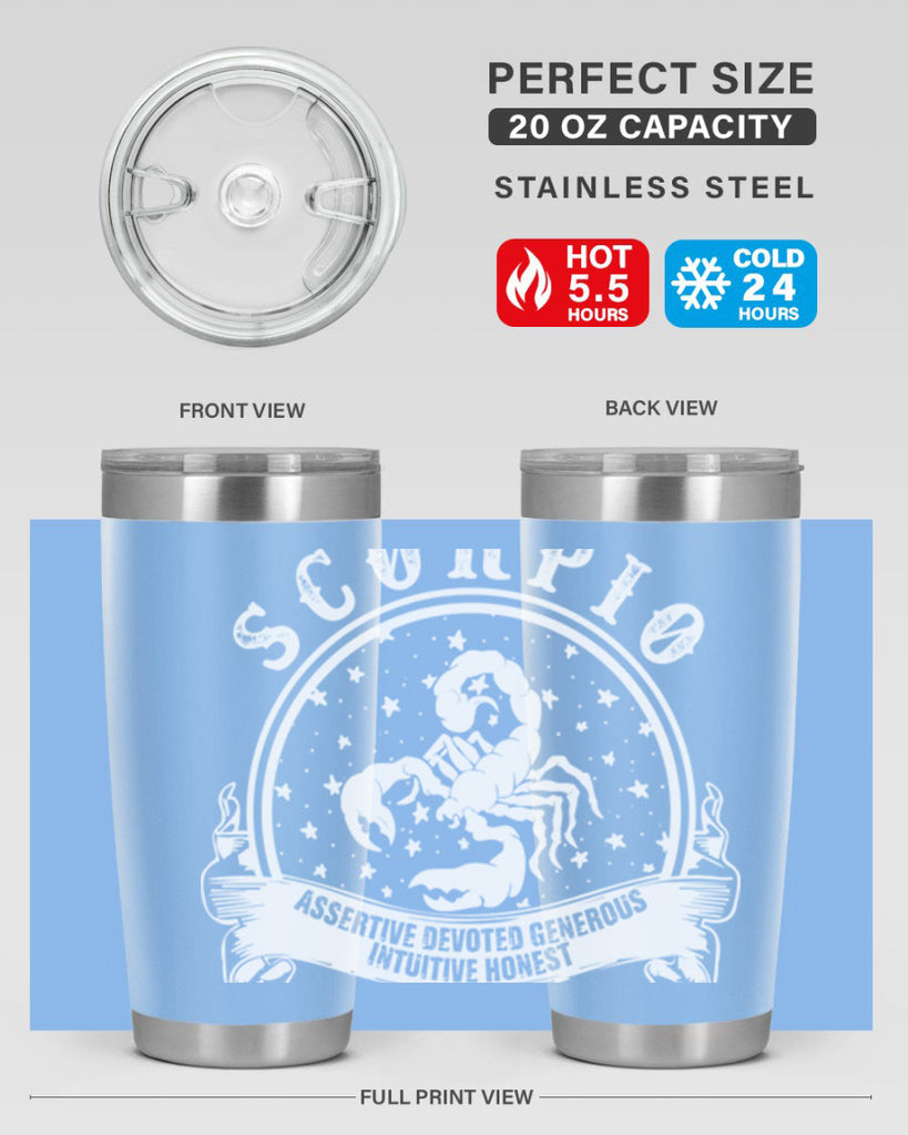 scorpio 30#- zodiac- Tumbler
