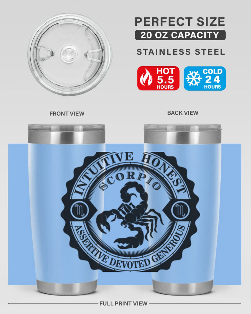 scorpio 31#- zodiac- Tumbler