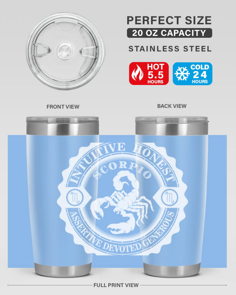 scorpio 32#- zodiac- Tumbler