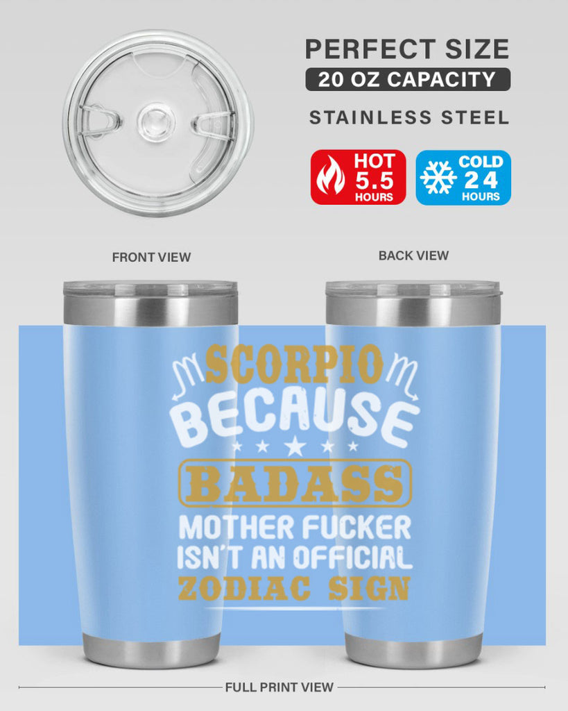 scorpio 432#- zodiac- Tumbler
