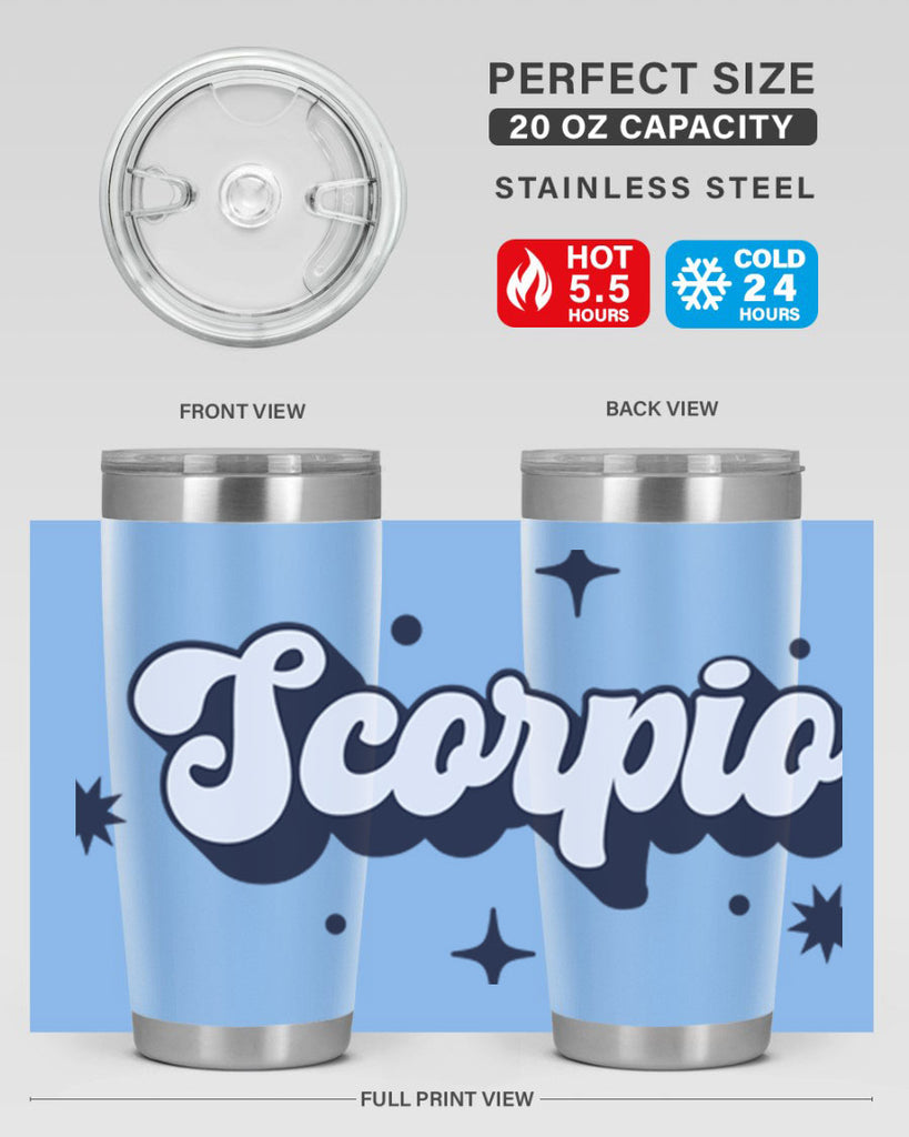 scorpio 454#- zodiac- Tumbler