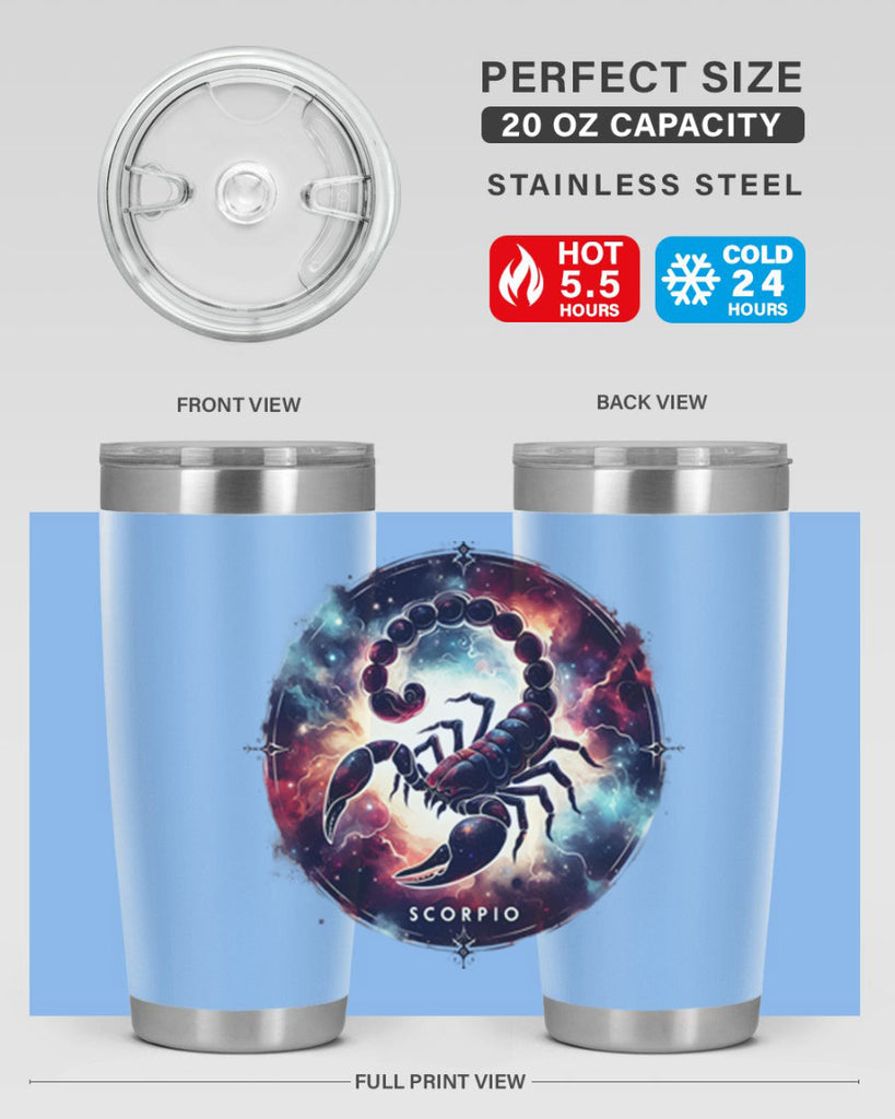 scorpio 460#- zodiac- Tumbler