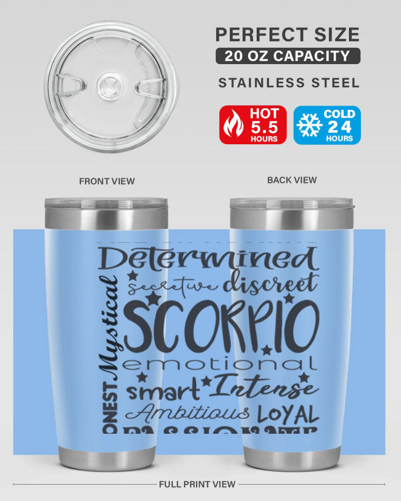 scorpio 572#- zodiac- Tumbler