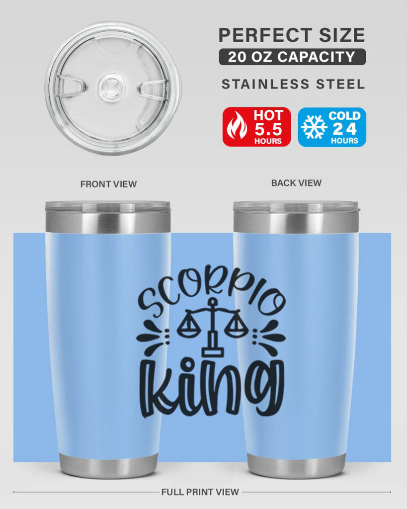 scorpio king 444#- zodiac- Tumbler