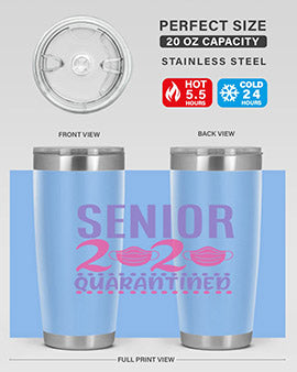 senior quarantined Style 45#- corona virus- Tumbler