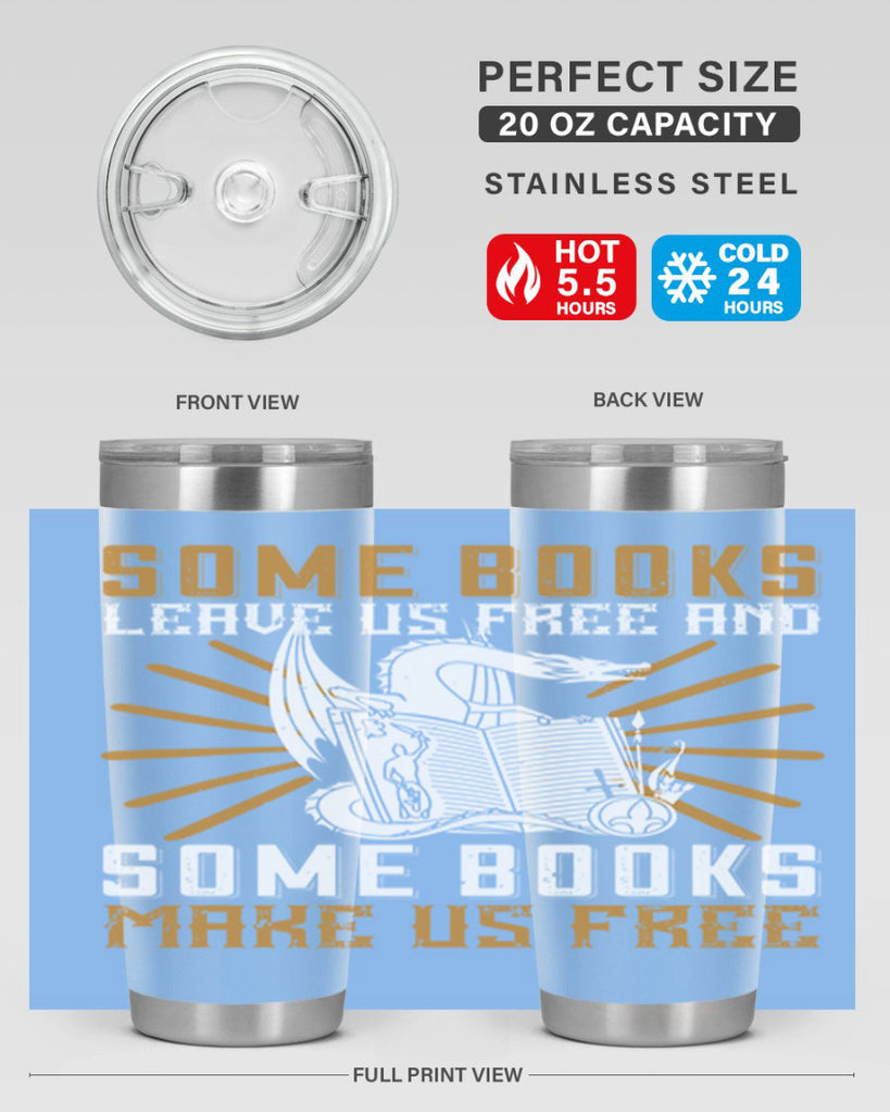 some books leave us free and some books make us free 12#- reading- Tumbler