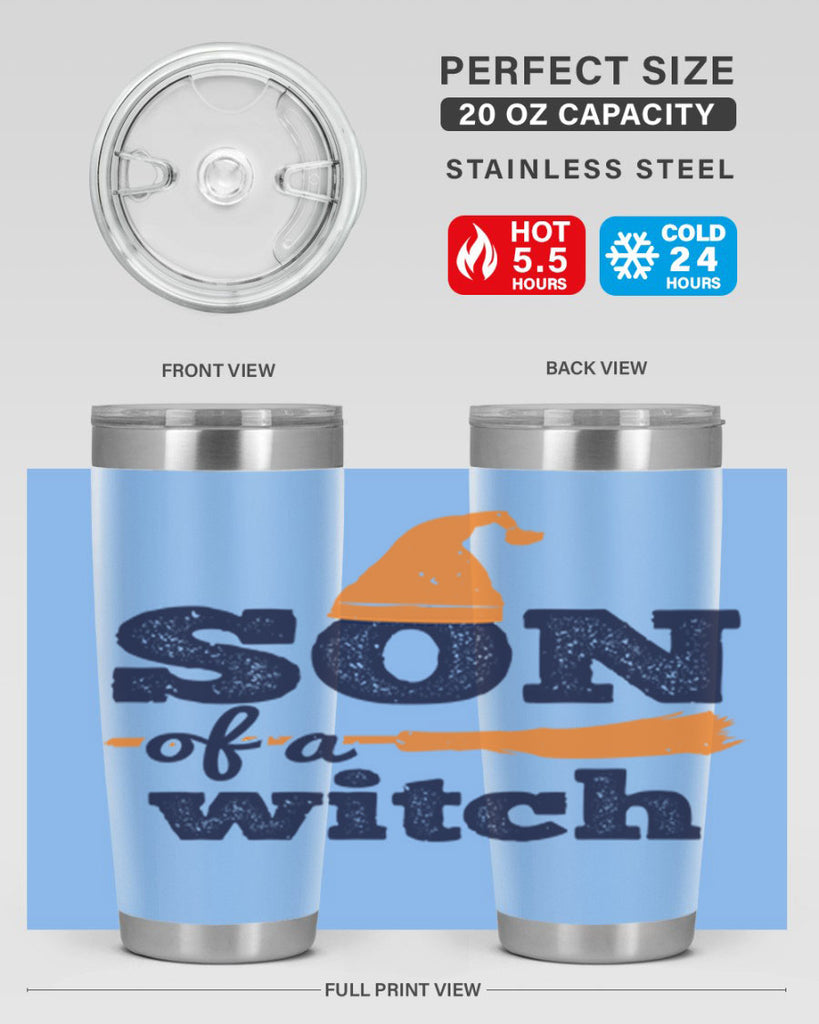 son of a witch 132#- halloween- Tumbler