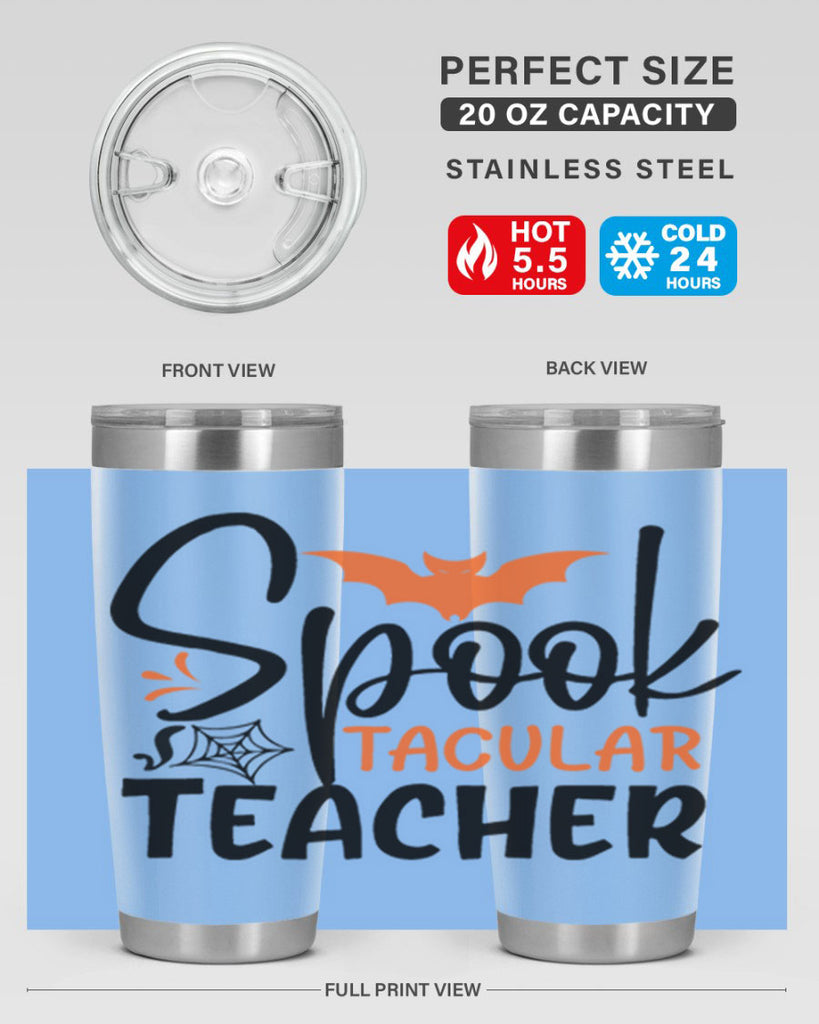 spooktacular teacher 106#- halloween- Tumbler