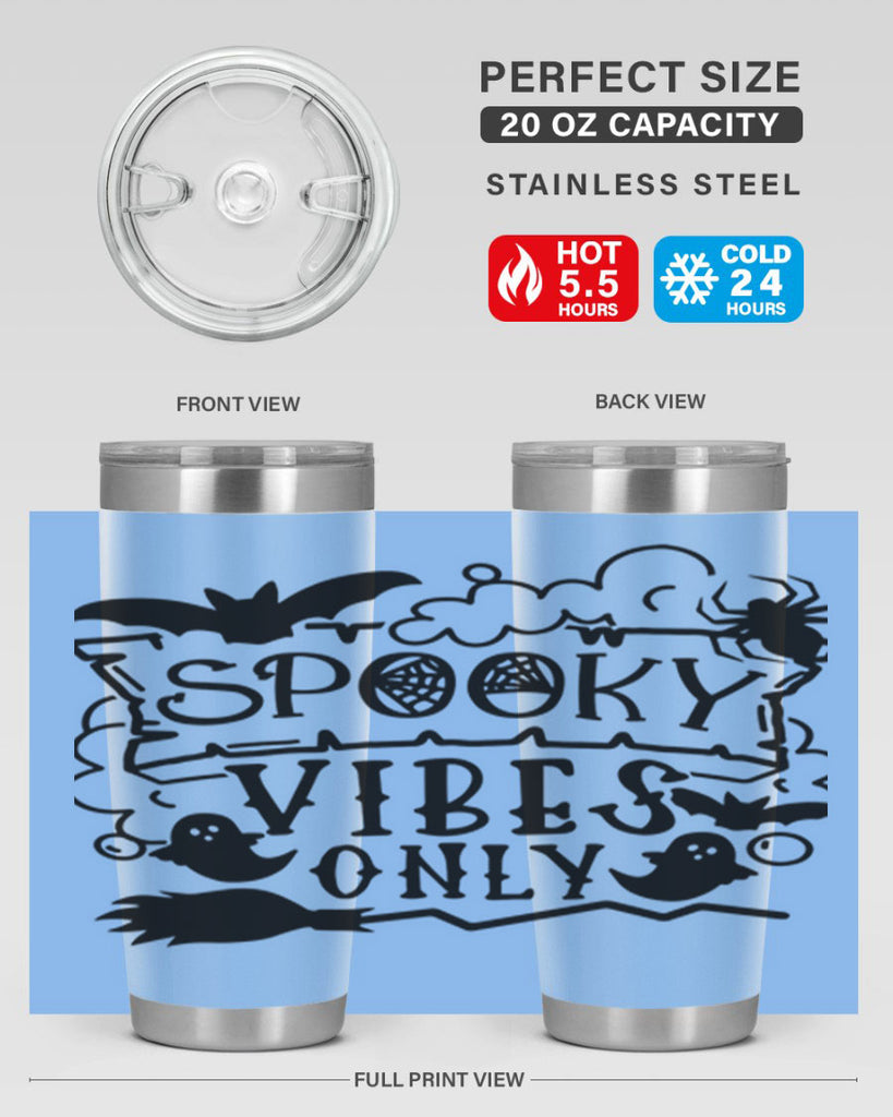 spooky vibes only 21#- halloween- Tumbler