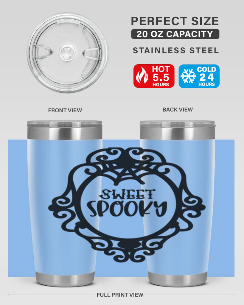 sweet spooky 18#- halloween- Tumbler