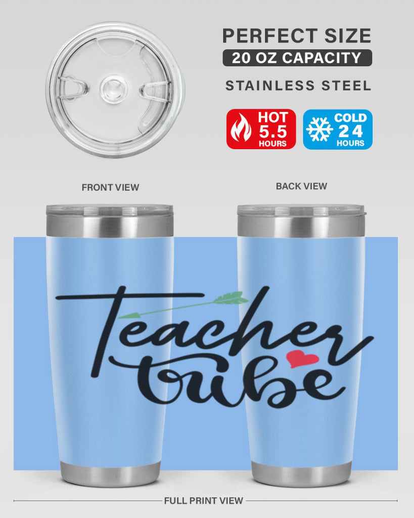 teacher tribe Style 139#- teacher- tumbler