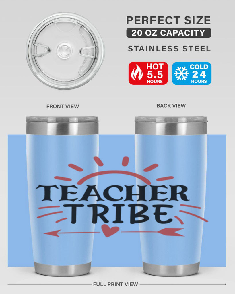 teacher tribe Style 201#- teacher- tumbler