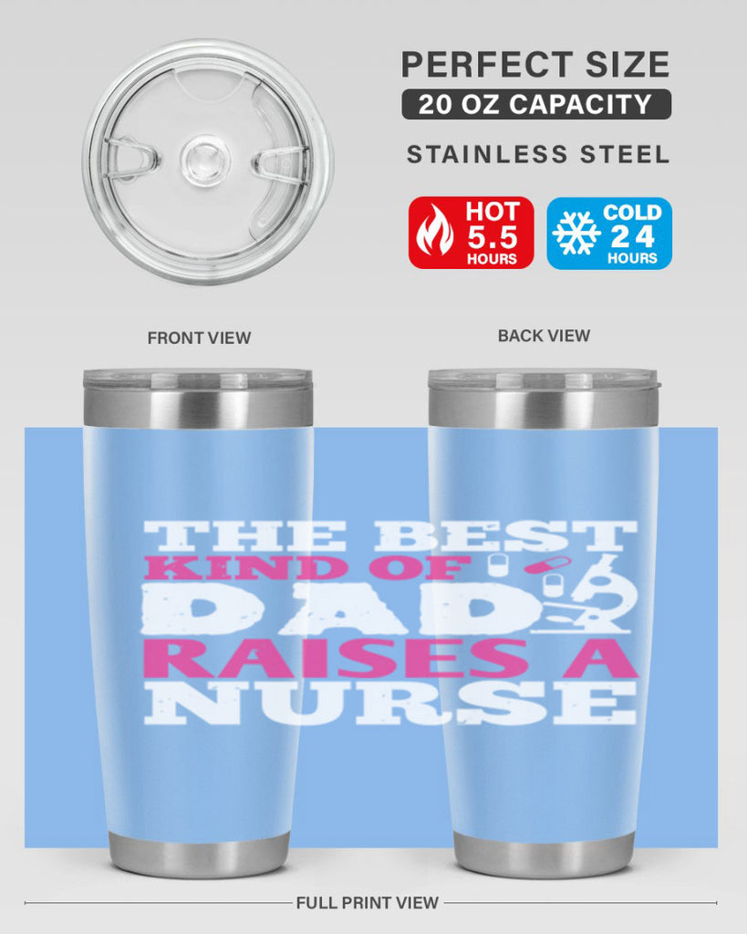 the best kind of raises a nurse Style 240#- nurse- tumbler