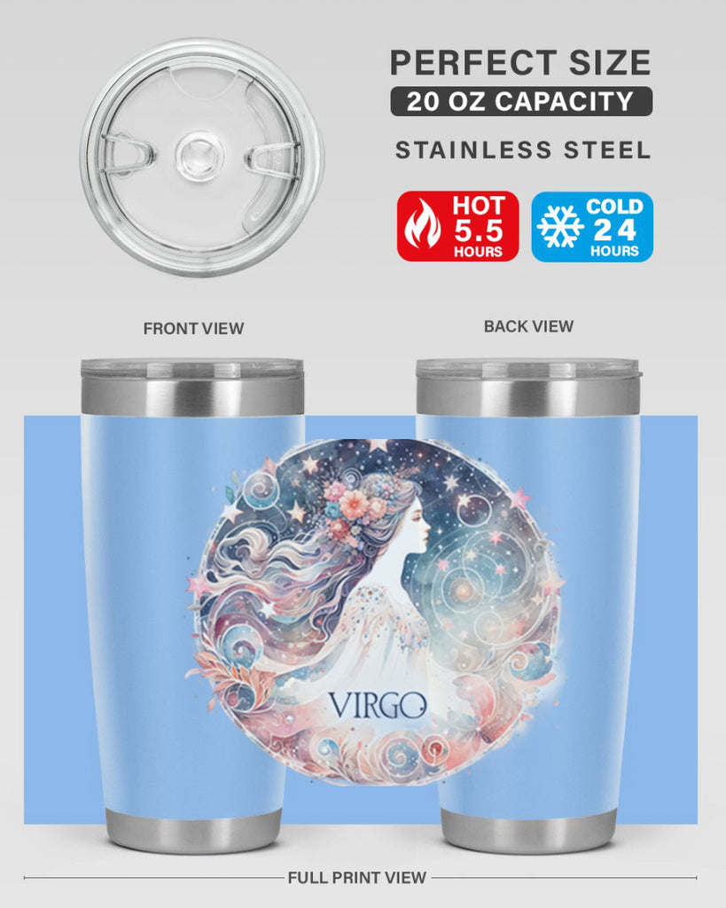 virgo 545#- zodiac- Tumbler