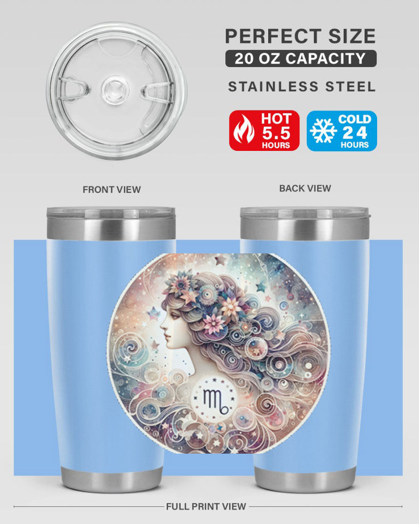 virgo 556#- zodiac- Tumbler