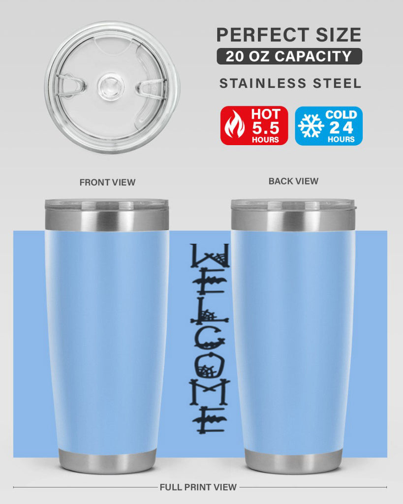 welcome 12#- halloween- Tumbler