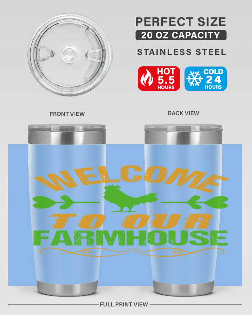 welcome to your farmhouse 28#- farming and gardening- Tumbler