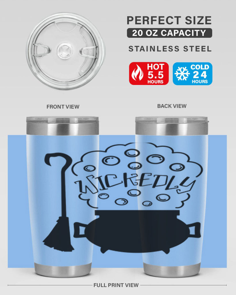 wickedly 11#- halloween- Tumbler