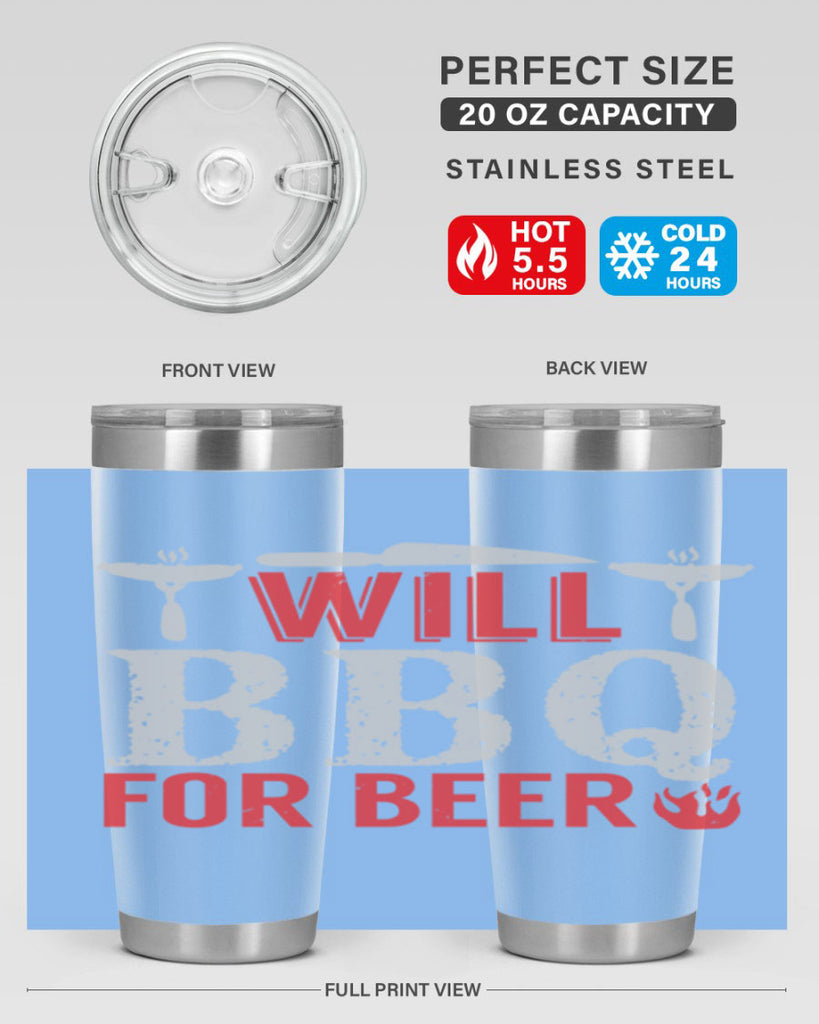 will bbq for beer 5#- bbq- Tumbler