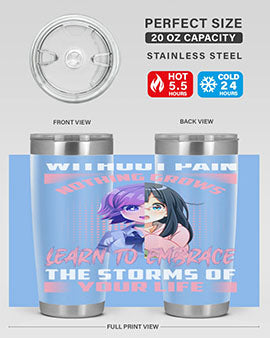 without pain nothing grows learn to embrace the storms of your life288#- anime- Tumbler