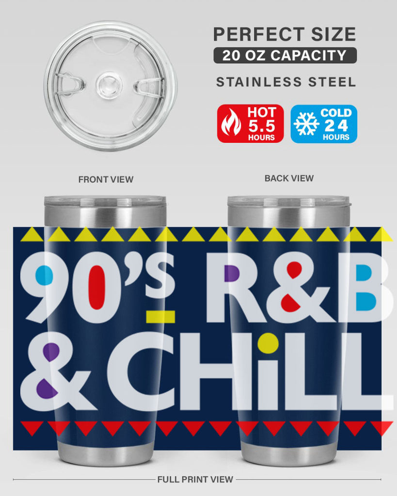 90s rnb and chill 279#- black words phrases- Cotton Tank