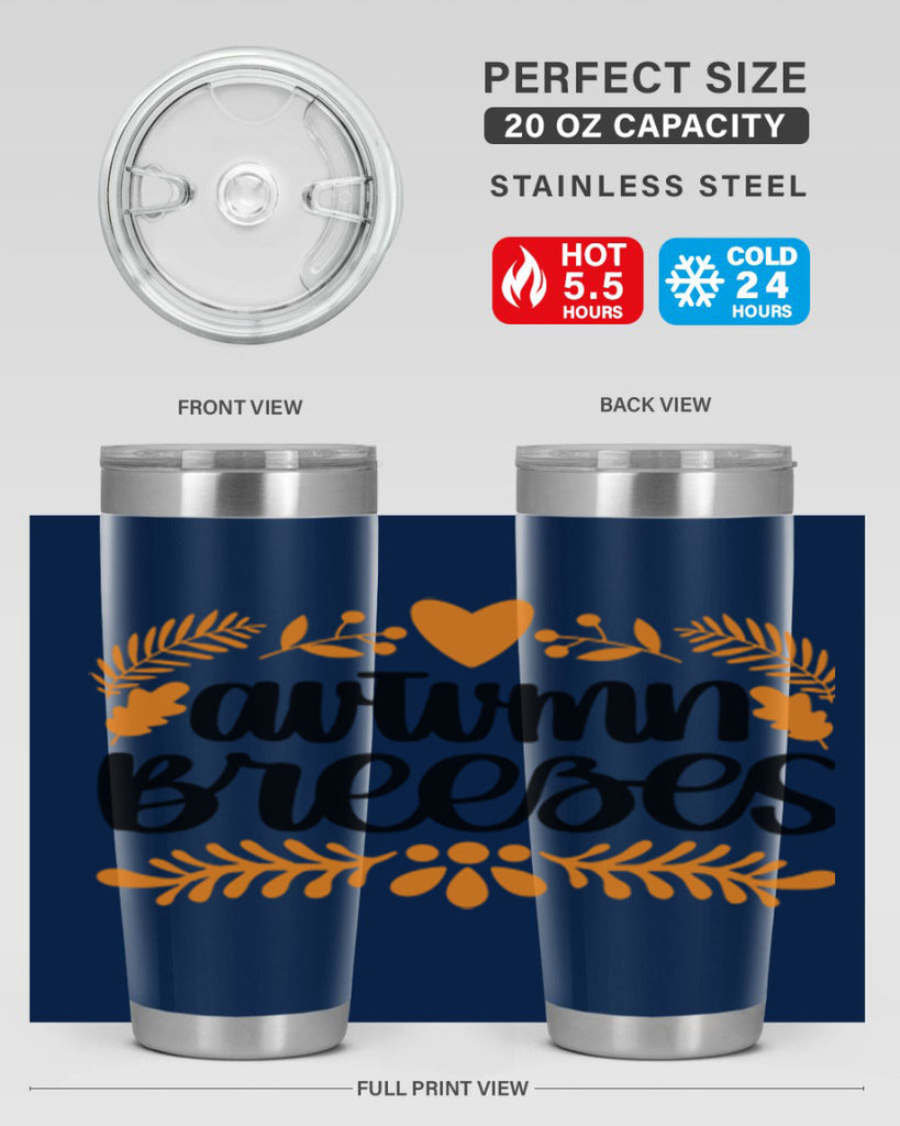 Autumn Breezes 474#- fall- Tumbler