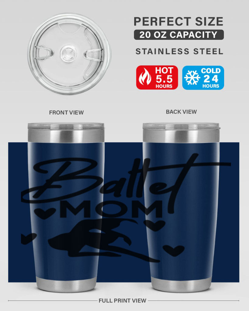 Ballet Mom 10#- ballet- Tumbler