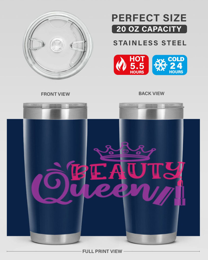 Beauty Queen Style 250#- make up- Tumbler