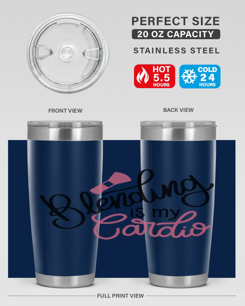 Blending is my Cardio Style 129#- make up- Tumbler