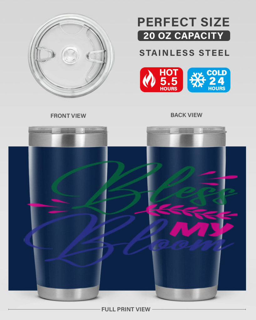 Bless My Bloom 37#- spring- Tumbler