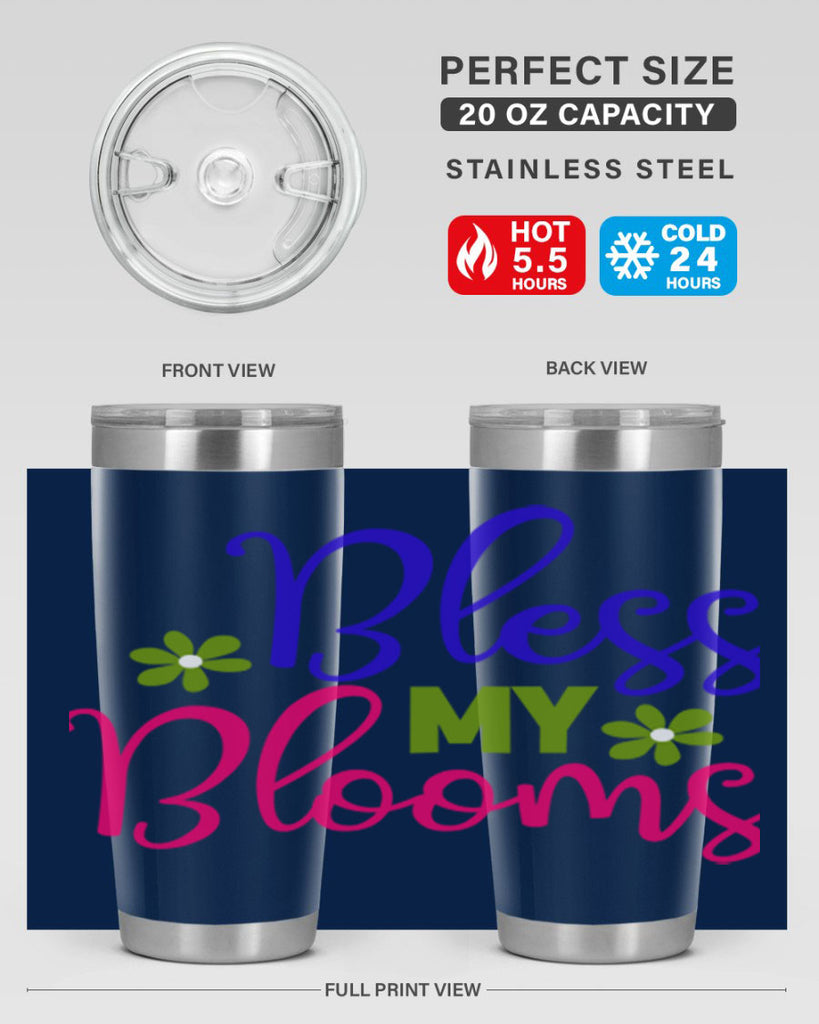 Bless My Blooms 46#- spring- Tumbler
