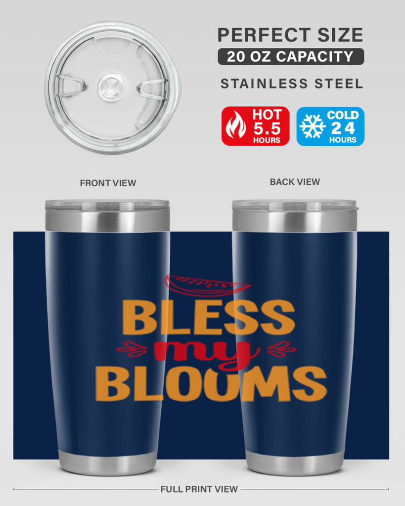 Bless my blooms 41#- spring- Tumbler