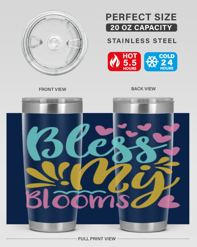 Bless my blooms Style 69#- summer- Tumbler