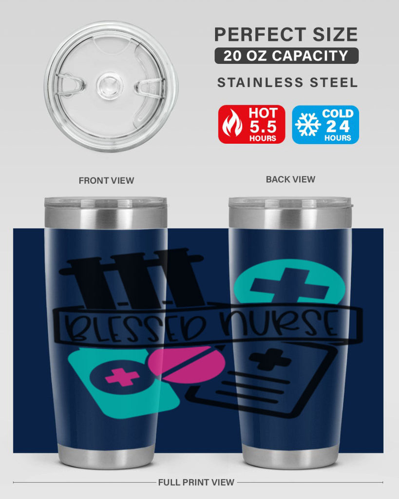 Blessed Nurse Style Style 216#- nurse- tumbler