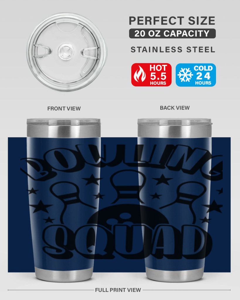 Bowling squad 1403#- bowlig- Tumbler