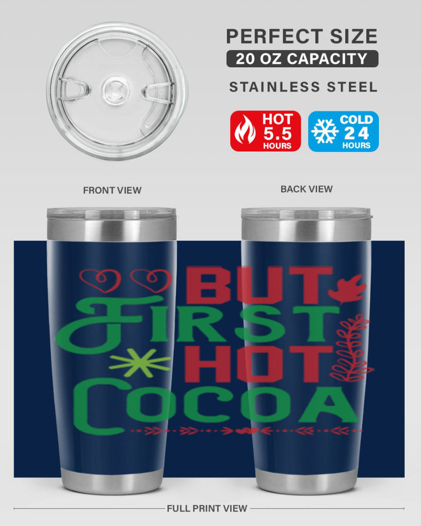 But First Hot Cocoa 32#- winter- Tumbler