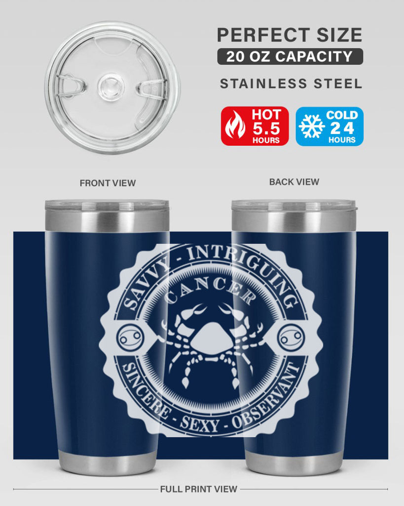 Cancer 16#- zodiac- Tumbler