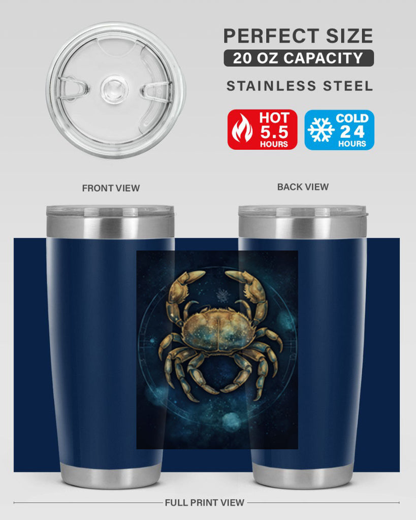 Cancer 57#- zodiac- Tumbler