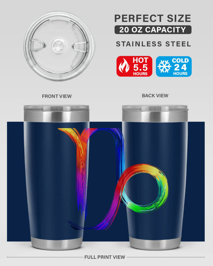 Capricorn 187#- zodiac- Tumbler
