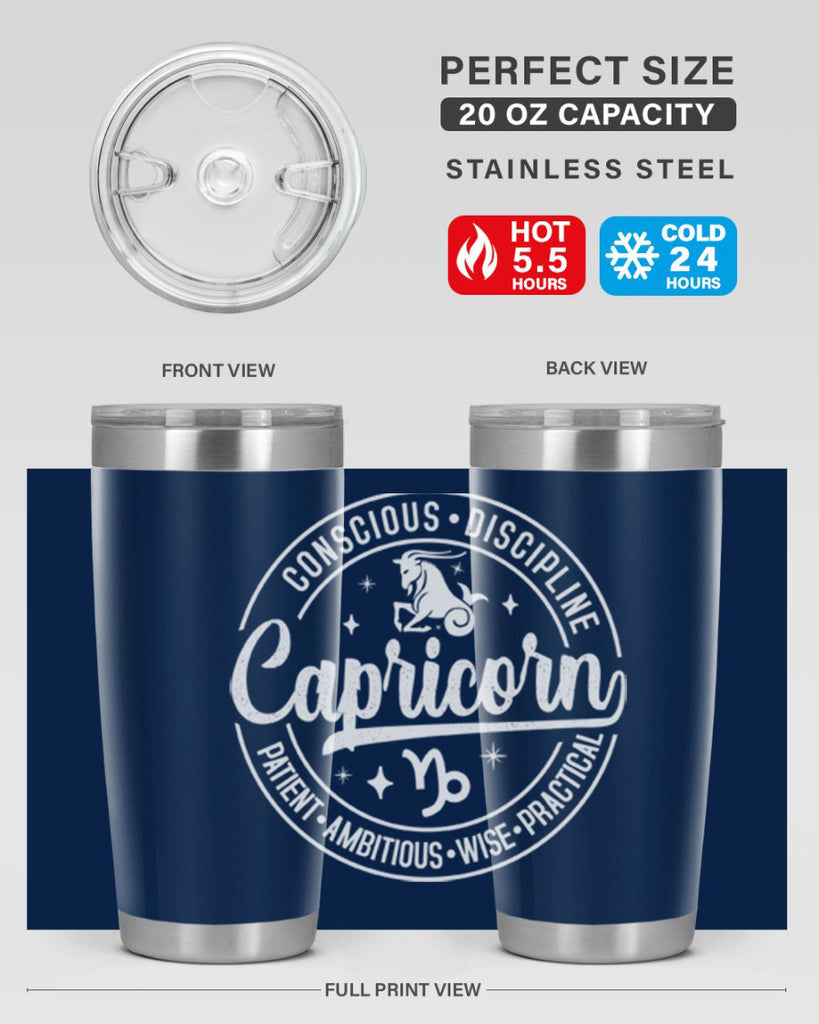 Capricorn 191#- zodiac- Tumbler